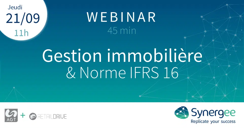 Webinar Synergee : Gestion immobilière & Norme IFRS 16