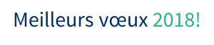 Meilleurs Voeux 2018