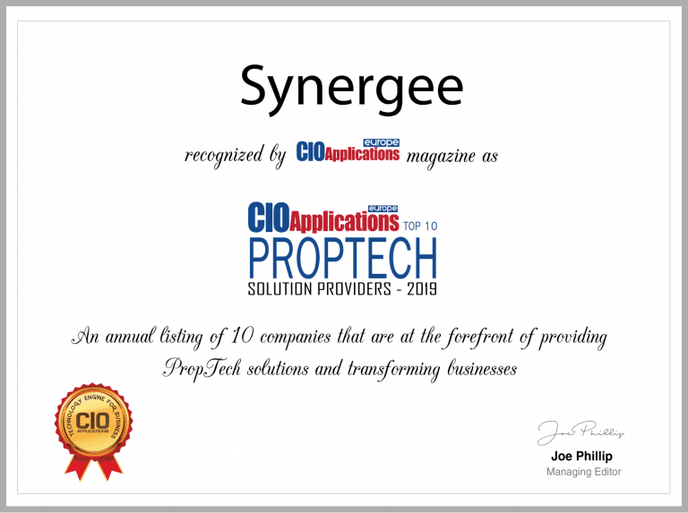 Proptech Cioapplicationseurope