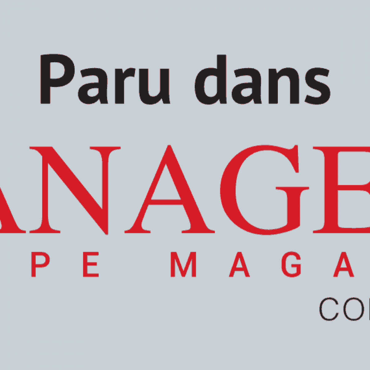 Interview With Laurent Dubernais Ceo Of Synergee In Managers Europe Magazine Synergee